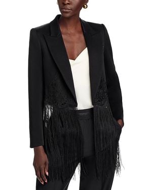 Emanuel Ungaro Alma Fringe Jacket - Black
