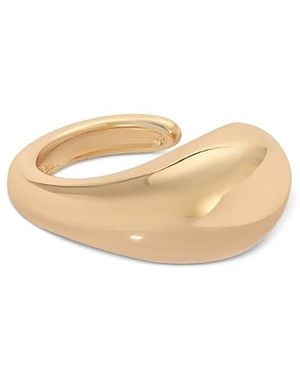 Ettika Teardrop Ear Cuff - White