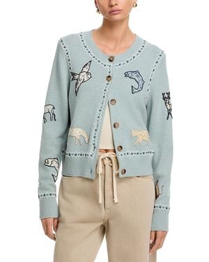 Sea Winslow Long Sleeve Cardigan - Blue