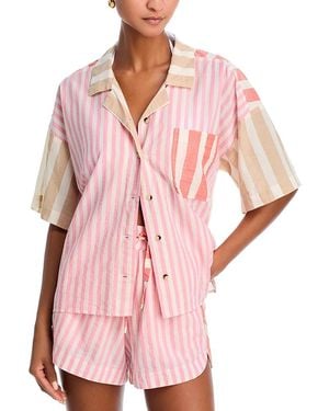 Echo Cassis Camp Shirt - Pink
