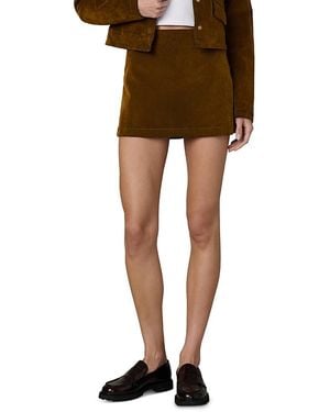 Joe's Jeans The Mini Flocked Skirt - Green