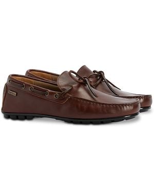 Barbour Courage Driving Shoes - Brown