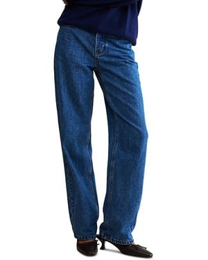 PARKE The Baggy Mid Rise Jeans - Blue