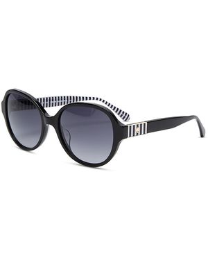 Kate Spade Emalie Oval Sunglasses, 56Mm - White