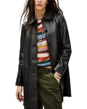 Ba&sh Madie Coat - Black