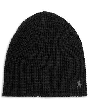 Polo Ralph Lauren Thermal Travel Beanie - Black