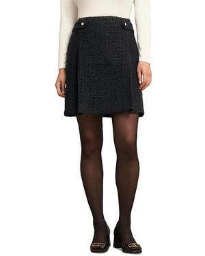 Hobbs Seraphina Tweed Skirt - Black