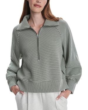 Varley Milano Half Zip Sweatshirt - Gray