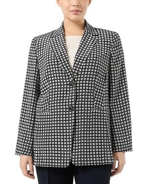 Marina Rinaldi Mrnumano Silk Blazer - Gray