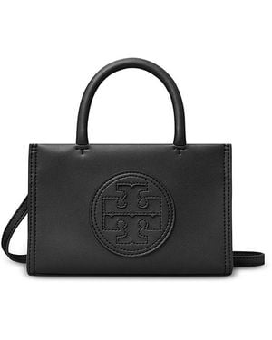 Tory Burch Ella Mini Bio Tote - Black