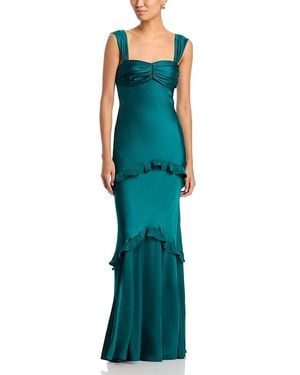 Saloni Selma Dress - Green
