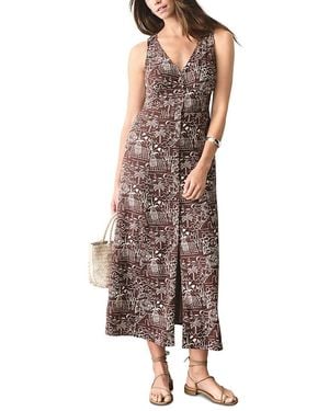 Marine Layer Camila Maxi Dress - Brown