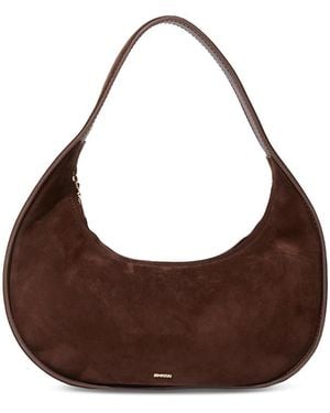 Jonathan Simkhai Finn Suede Hobo Bag - Brown