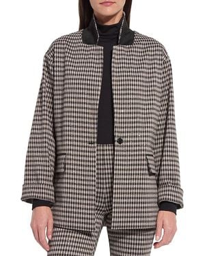 Lyssé Colleen Metallic Blazer - Brown