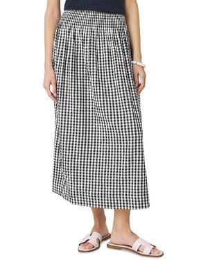 Splendid Gigi Gingham Midi Skirt - Multicolor