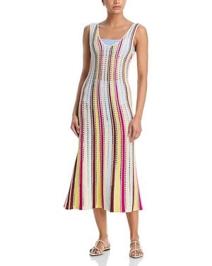 Solid & Striped The Velmira Cover Up Dress - Red