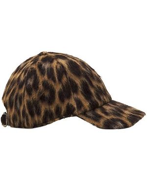 Lanvin Print Cap - Brown