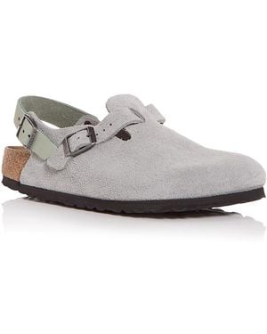 Birkenstock Tokio Slingback Clogs - White