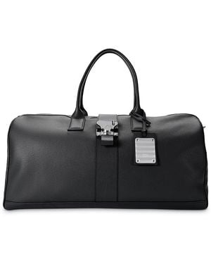 Fpm Milano Leather Duffel Bag - Black