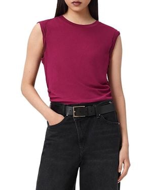 AllSaints West Tank Top - Red