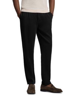 Onia Lyocell Pleated Pants - Black