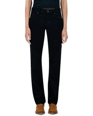 SLVRLAKE Denim Naomi Mid Rise Slim Jeans - Black