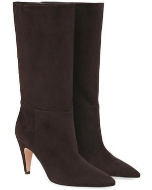 Gianvito Rossi Elise Booties - Black