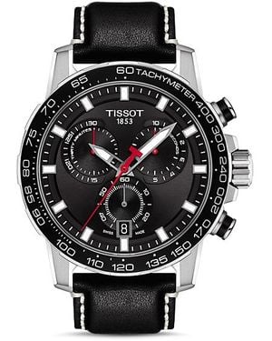 Tissot Supersport Gts Chronograph, 45.5Mm - Black