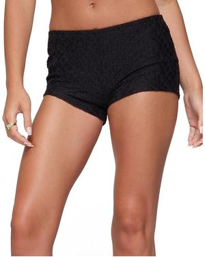 Edikted Lera Lacey Shorts - Black