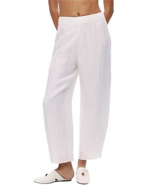 Nocturne Relaxed Linen Pants - White