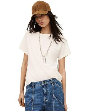 Ba&sh Elmer Tee - White
