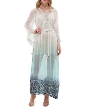 Calypso St. Barth Camelia Dress - Blue