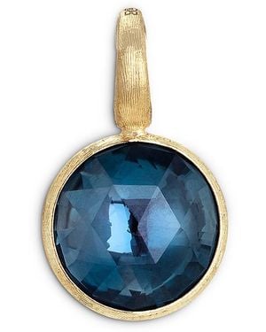 Marco Bicego 18K Jaipur London Round Pendant - Blue