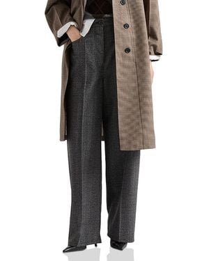 Prada Mouline Wool Pants - Black