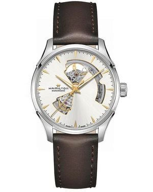 Hamilton Jazzmaster Open Heart Watch, 40Mm - White