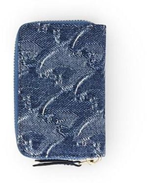 Lanvin Lunar Year Zipped Cardholder - Blue