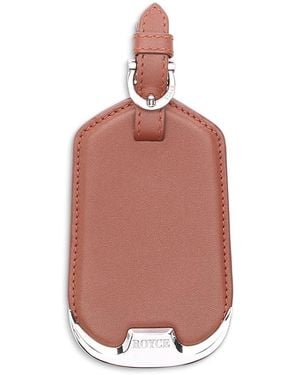ROYCE New York Legendary Luggage Tag - Pink