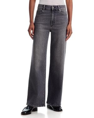 PAIGE Anessa High Rise Wide Leg Jeans - Blue