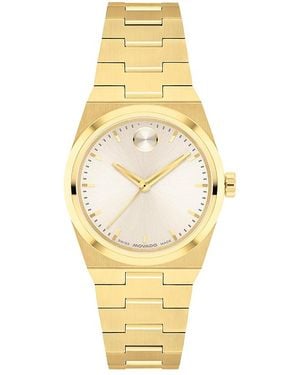Movado Bold Quest Watch, 28Mm - Metallic