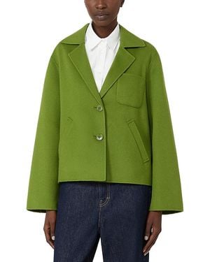Weekend by Maxmara Wkdpelota Wool Blend Jacket - Green