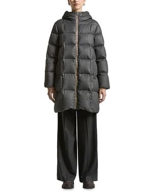 Peserico Puffer Coat - Gray