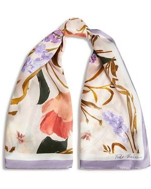 Ted Baker Nicale Silk Scarf - Pink