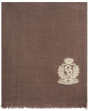 Gerard Darel Suzane Wool Scarf - Brown