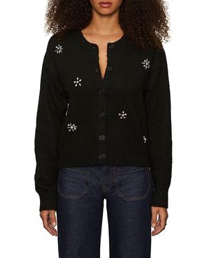 Sanctuary Must Have Gem Cardigan Sweater - Black