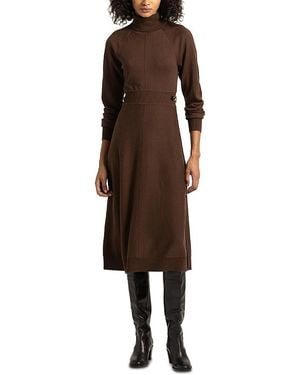 10 Crosby Derek Lam Becky Sweater Dress - Brown