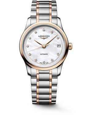 Longines Master Watch, 34Mm - Metallic