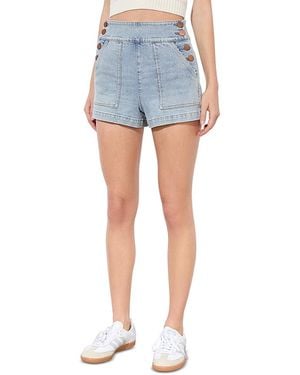 Alice + Olivia Donald Jean Shorts - Blue