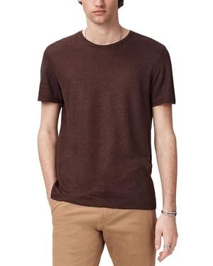 John Varvatos Mott Crewneck Tee - Brown