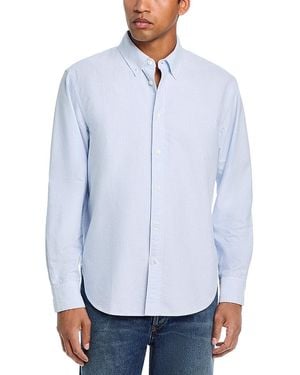 Rag & Bone Classic Oxford Shirt - Blue