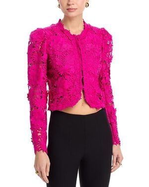 Generation Love Bondi 3D Lace Jacket - Pink